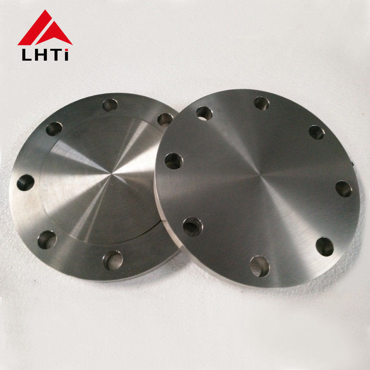 Concentric Serrated Finish Titanium DN 600 Blind Pipe Flanges