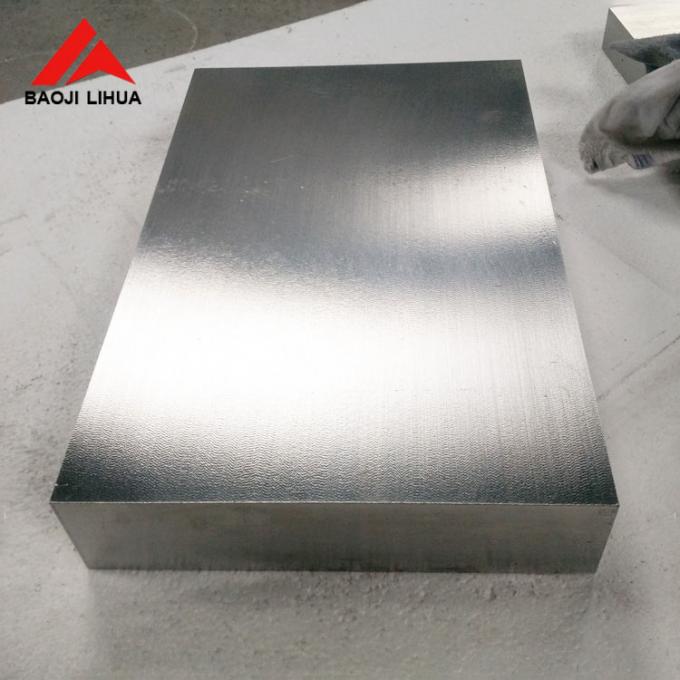 Forming Titanium Sheet ASTM B381 Square Shape Polished GR7 GR9 GR12