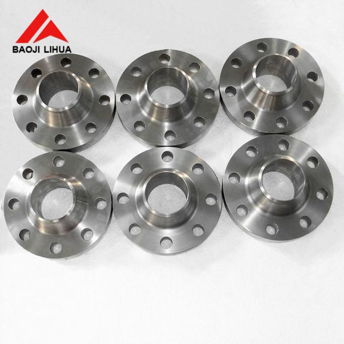 Spcl Rfwn ASME B16.5 Titanium Weld Neck Flange Class 300 Gr2 Gr5 Gr7 WN Flange ...