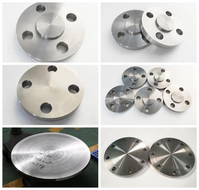 Titanium Blind Flange and CNC Machined for Chemical Industry 1
