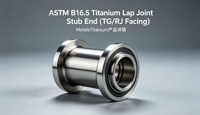 ASTM B16.5 Titanium Lap Joint Stub End with TG/RJ Facing