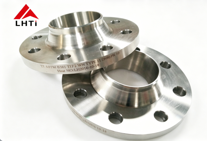ISO 13485 Certified Gr2/Gr5 Titanium SO Weld Neck Flange for Medical Devices 0