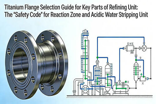 Latest company blogs about Titanium Flange Selection Guide for Critical Parts of Refining Units