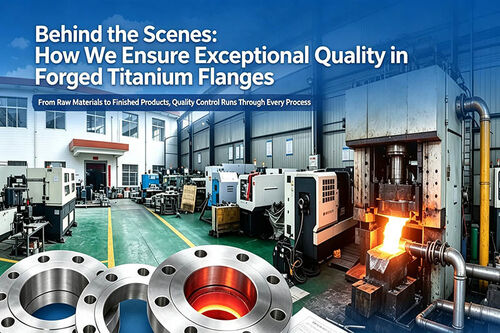 Latest company blogs about Behind the Scenes at Lihua titanium: How We Ensure the Exceptional Quality of Forged Titanium Flanges