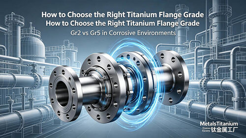 Latest company blogs about How to Choose the Right Titanium Flange Grade: Gr2 vs. Gr5 in Corrosive Environments