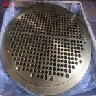 Good price Gr2 Gr7 Gr12 Forged Titanium Tubesheet Rings and Discs CNC Machined online