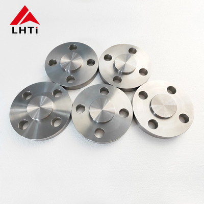 Good price ANSI B16.5 Titanium Blind Flange with GR2 GR7 GR12 Material and EN10204.3.1 Test Report for Chemical Industry online