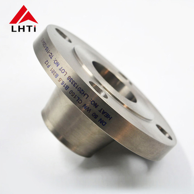 Good price WNRF Flange Gr2 Titanium Weld Neck Flange ASME B16.5 Weld Neck Raised Face Class 150 for Chemical Industry online