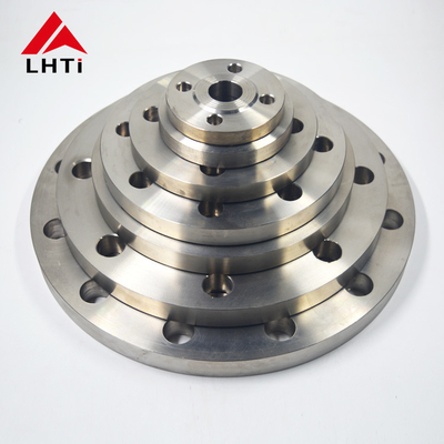 Good price Construction EN1092-01 RF SO Hubbed Slip On Flange Gr2 Gr5 Gr7 for Chemical Industry online