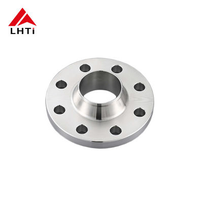 Good price DN50 Titanium Welding Neck Flange - ANSI B16.5 Ti-Pd Alloy WN Pipe Connector / Metal Flange online