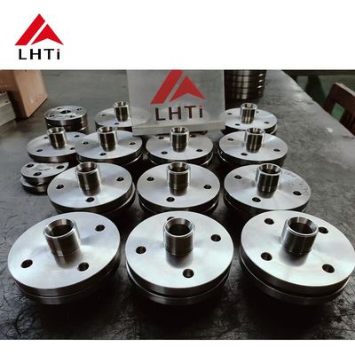 Good price EN1092-01 Gr2 Gr5 Gr7 Titanium Plate Flange Flat Flange PN 5-PN 25 For Industrial Piping in Corrosive Environments online