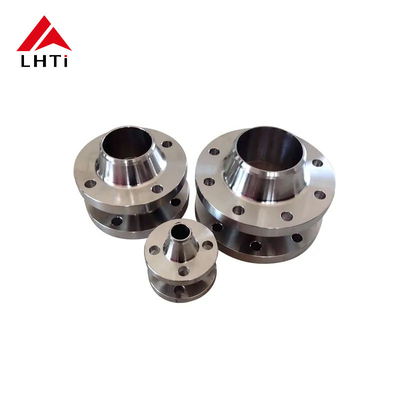 Good price Metal Nature Titanium Flange Gr1 Gr2 Gr5 EN1092-1 Weld Neck Flange Class 150 for Pipeline Systems online