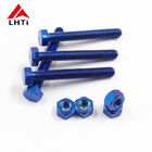 Corrosion Resistance Titanium Bolts And Nuts Hex DIN933 Gr2 For Chemical