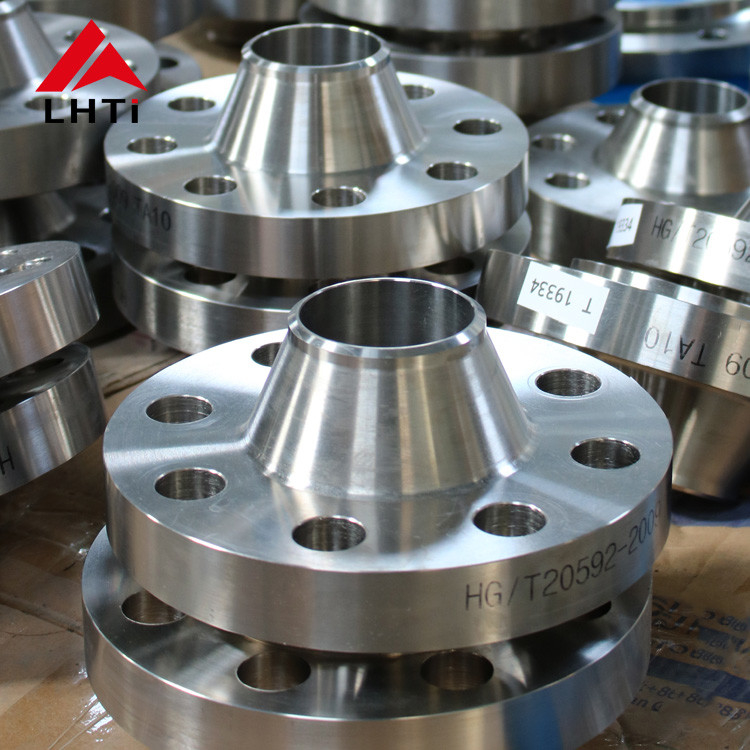 ASME SB381 B16.5 Titanium Alloy Weld Neck Flange For Pipe Fittings Connection