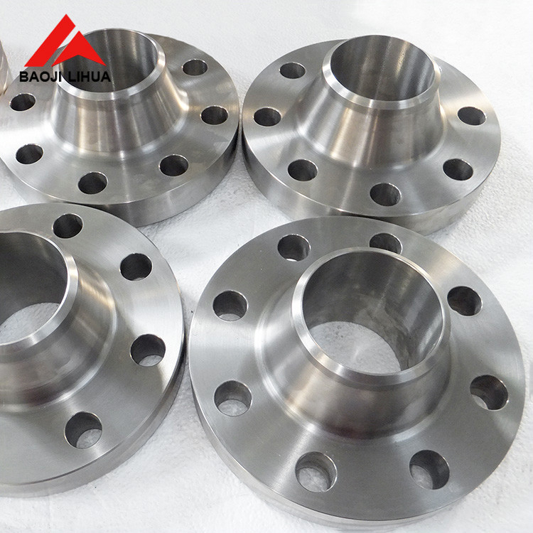 Chemical Industry Pure Titanium Welding Neck Flanges DN10 - DN600