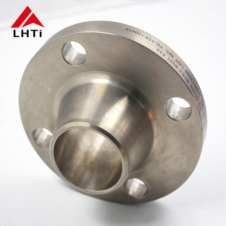 Spcl Rfwn ASME B16.5 Titanium Weld Neck Flange Class 300 Gr2 Gr5 Gr7 WN Flange ...