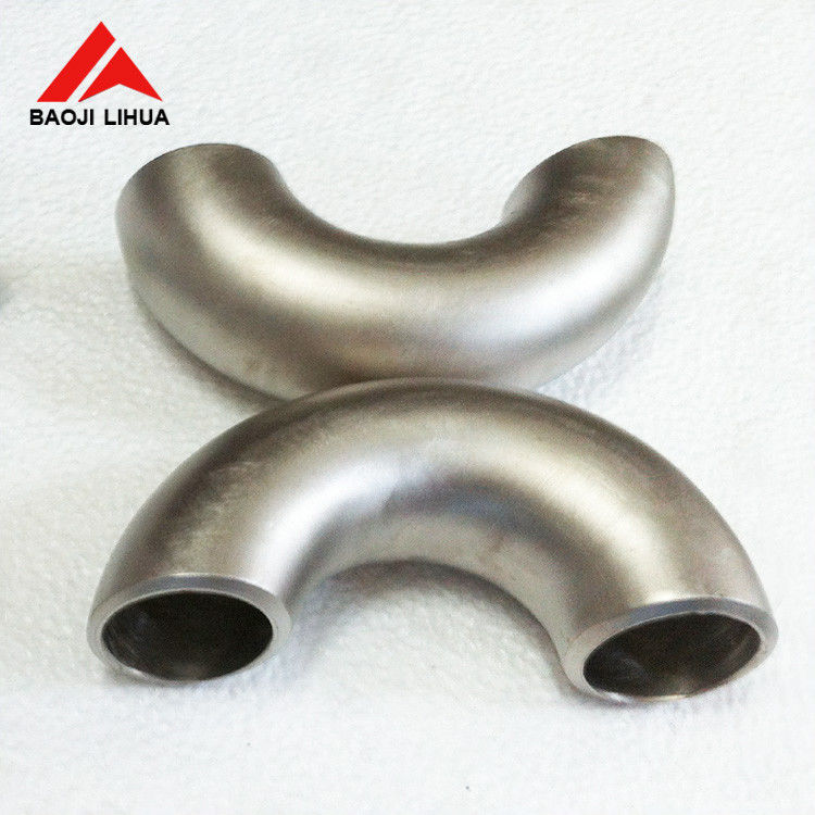 Industrial Titanium Elbow , 45 90 Degree Long Radius Elbow Gr1 Gr2 Anti Rust