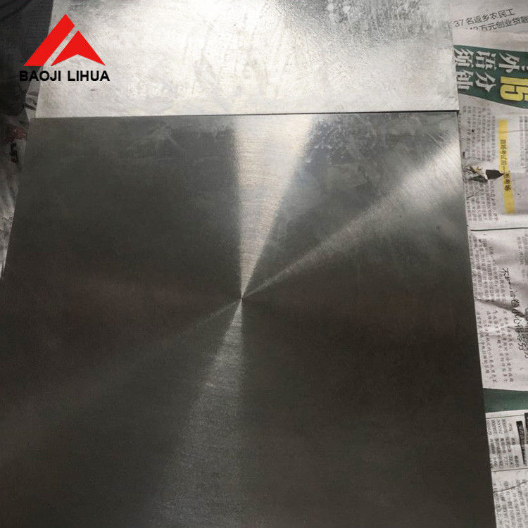 Forming Titanium Sheet ASTM B381 Square Shape Polished GR7 GR9 GR12