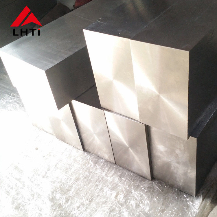 Pure Square Titanium Sheet Block ASTM B348 Ingot Bright Surface