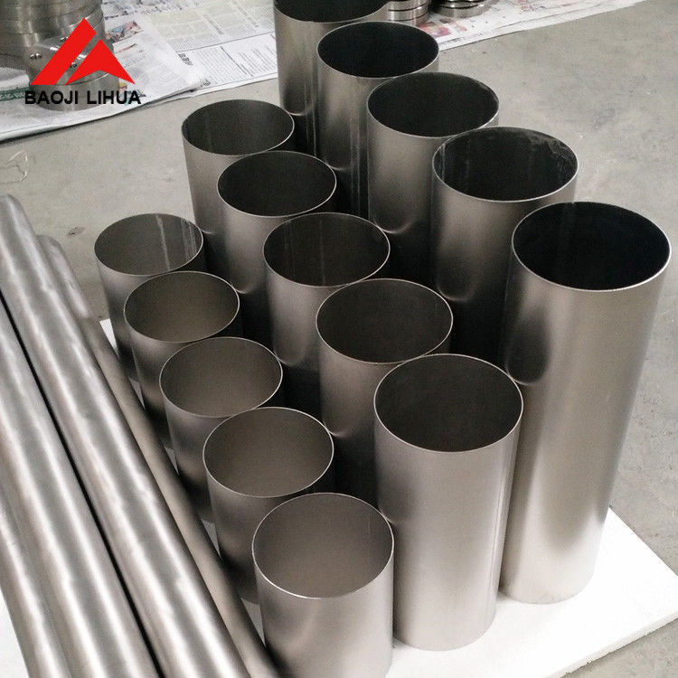 Gr2 4.0 Inch Straight Titanium Exhaust Pipe Polished Surface