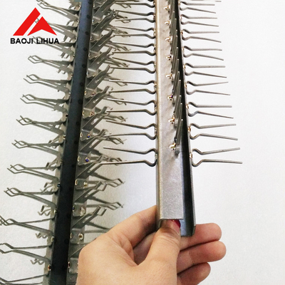 Good price Gr2 Pure Polished Titanium Wire Rack Clips For Andized ASTM B863 online