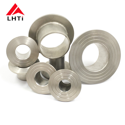 Good price ASTM B363 WPT2 Titanium Lap Joint Stub End Cap Fitting online