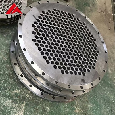 Good price Gr2 SS Clad Titanium Tubesheet For Heat Exchanger Chemical Industry online