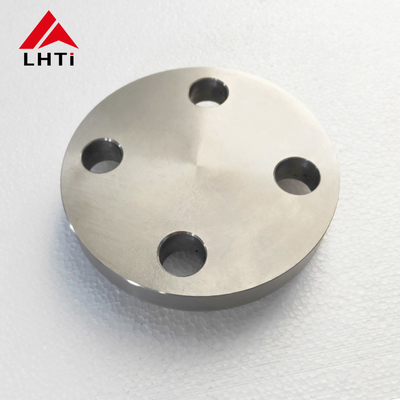 Good price ASME B16.5 RF Gr5 Titanium Blind Flange 1/6 Class 150 With Threaded Hole online