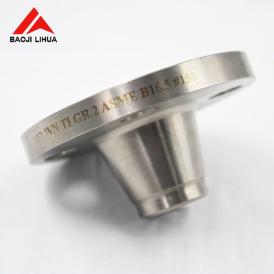 Good price Titanium Gr2 Raised Faced Weld Neck Flange WN ASME B16.5 UNS R50400 online
