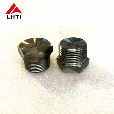 Good price Forged Titanium Stud Bolt Nuts Lightweight Nature/Colored CNC Fasteners With Tolerance 0.13mm online