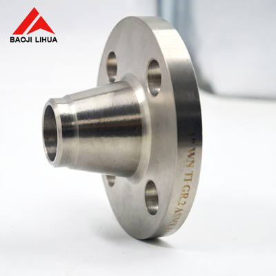 Good price Polished Slip On Titanium Pipe Flange ASME B16.5 Gr F2 F5 online