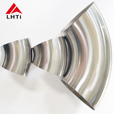 Good price Grade 5 Titanium Elbow 90 LR Sch 40 ASME B16.5 ASTM B363 online