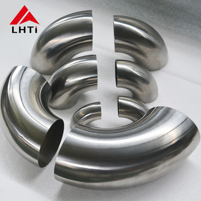 Good price Titanium bend Elbow price Gr2 TA1 exhaust Titanium bends 45 Degree 90 Degree 180 Degree Titanium Elbow online