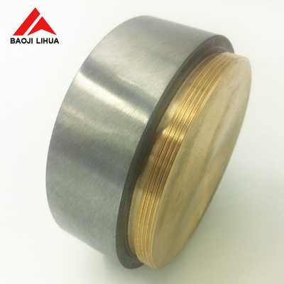 Good price Round Titanium Alloy Targets / Titanium Sputtering Targets For Coating online