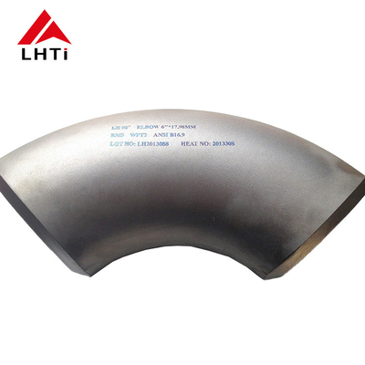 Good price 90 Degree Titanium Elbow Long Radius Titanium Pipe Elbow online