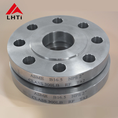 Good price ANSI B16.5 Gr1 Gr2 Gr12 Titanium Slip On Flange SO Flange Class 150 SORF Raised Face for Water Treatment Industry online