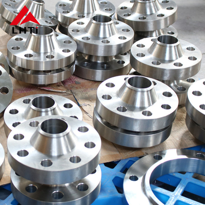 Good price DIN 2633 Titanium Weld Neck Flange RFWN Ti Gr2 Gr5 Gr7 PN 16 Flange WN In Pipeline Systems online