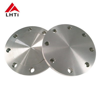 Good price Ti Gr2 Gr7 Titanium Blind Flange ASME B16.5 Class 300 Pipe Flange Blind BLRF For Pipeline Industrial Purposes online