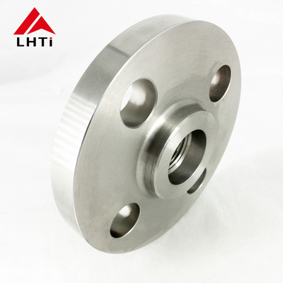 Good price Titanium Slip On Pipe Flange Ti Gr2 Gr5 ASME B16.5 SO Flange Class 150 SORF Raised Face For Chemical Industry online