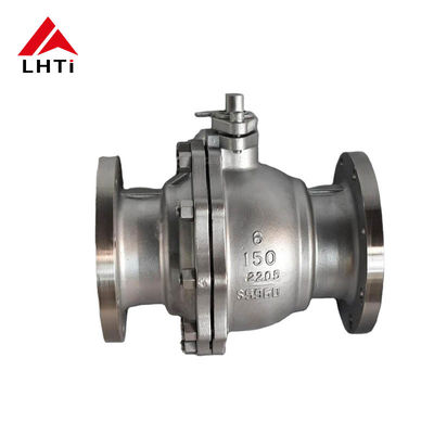 Good price High Pressure Titanium 150 LBS 3 Inch Ball Valve Manual Pneumatic online