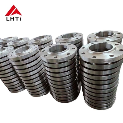 Good price Gr1 Gr2 Gr5 Titanium Flange Plate Slip On Flange EN1092-01 PN 10 For Oil And Gas Industry online