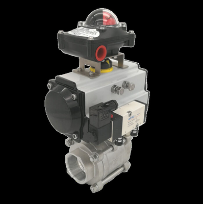 Good price Pneumatic Flanged Ball Valve with Grade 2 and Grade 5 Balls for JB/T9092 Testing online