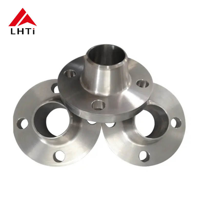 Good price ASME B16.5 Gr2 Gr 5 Titanium Weld Neck Flange WNRF Raised Face For Oil and Gas Industry online