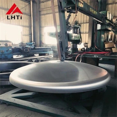 Good price Grade 1 Grade 2 Titanium Hemispherical Head Dish Shaped Titanium Head Equipment Titanium Equipment online