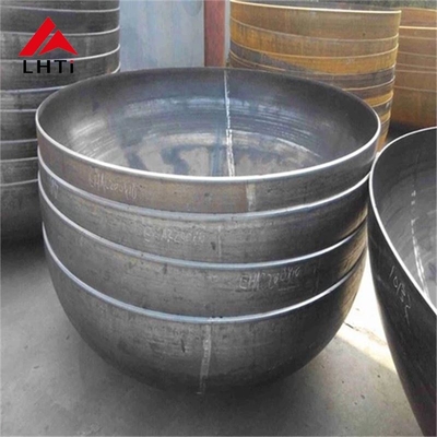 Good price Titanium Pressure Vessel Hemispherical Tank Gr2 Gr5 Gr7 Head Titanium Dish Titanium Head Dish Titanium Equipment online