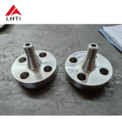 Good price ASTM B381 Titanium Grade 2 Long Weld Neck Flange Titanium Flange RFWN in Industrial Piping System online