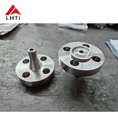Good price ASME B16.5 Grade 1 Titanium Grade 2 Long Weld Neck Flange Class 2500 Titanium Flange in Industrial Piping System online