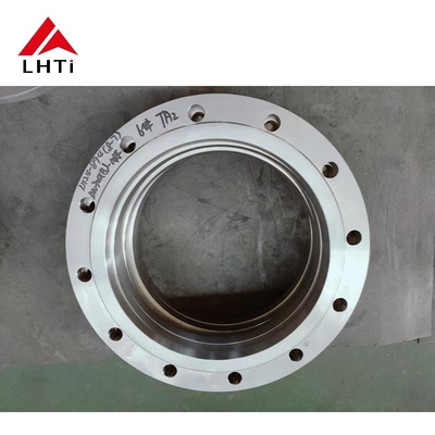 Good price Class 150 Grade 9 Titanium Flanges DIN Long Weld Neck Flange Raised Face Perfect for Piping and Industrial Applications online
