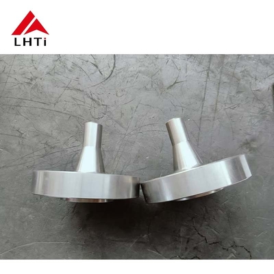 Good price Grade 7 Grade 9 Grade 11 Titanium Flanges Long Weld Neck Flange Class 150 ASME B16.5 Raised Face Titanium for Piping and Industrial Applications online