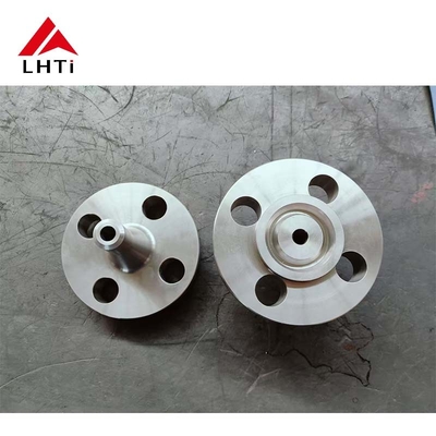 Good price ASTM B381 Grade 2 and Grade 5 Titanium Flanges Long Weld Neck Flange Raised Face Titanium for Piping and Industrial Applications online